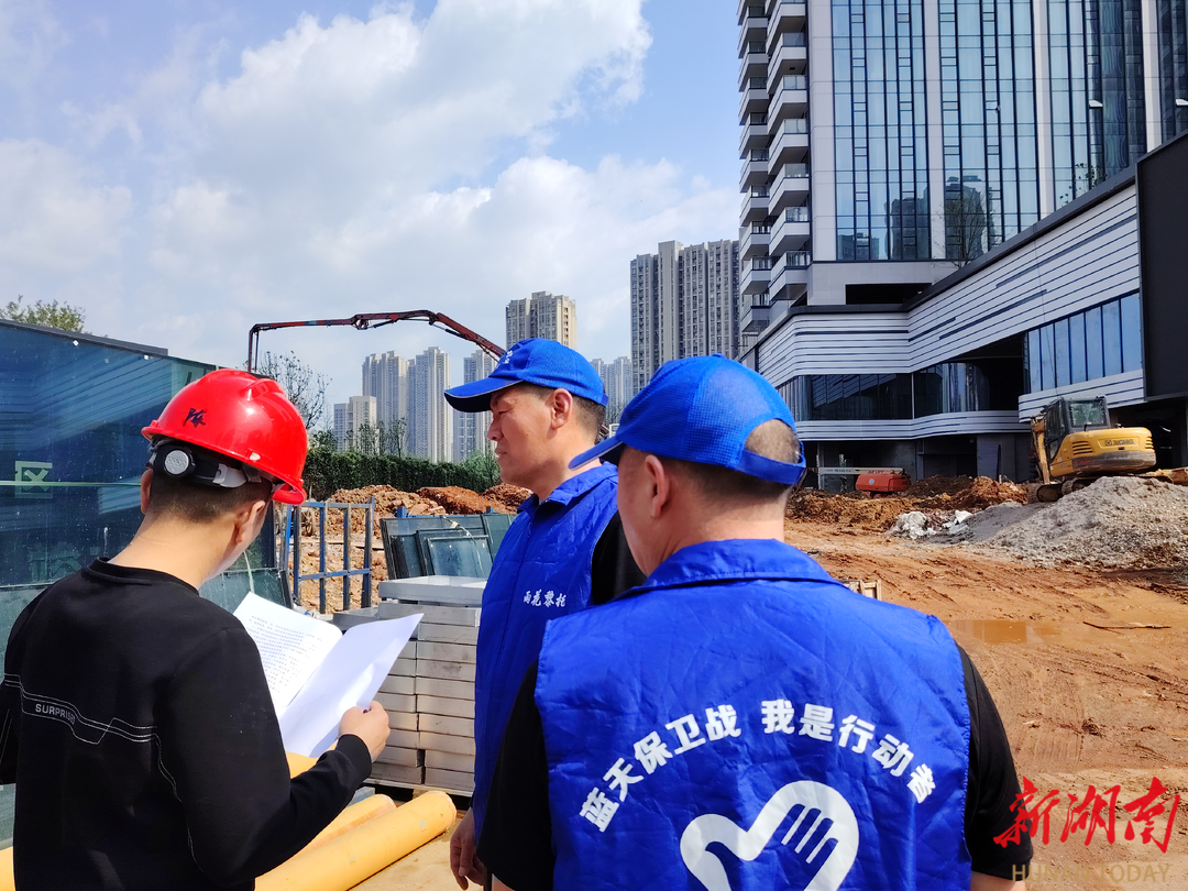 长沙黎托街道：扎实开展高排放非道路移动机械 宣传工作 助力打好蓝天保卫战